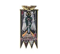 Starforged Space MarinesBannière de chapitre Collection Réfrigérateur Aimant Warhammer 40K-Dark Angels