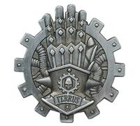 Starforged Warband Chapter 40000 Broche Iron Hands, Klein, Métal