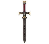 Starforged Warhammer 40000 Black Templars Emperor's Champion Porte-clés pour homme Épée noire, Rouge, taille unique