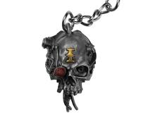 Starforged Warhammer 40K Adeptus Mechanicus Servo-Skull Porte-clés pour homme Bijoux Accessoires
