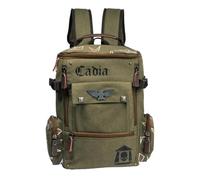 STARFORGED Warhammer 40K Astra Militarum Sac à dos, Camouflage Cadien | Collection de sacs à dos en toile avec des designs classiques et actualisés, un rangement rembourré pour ordinateur portable