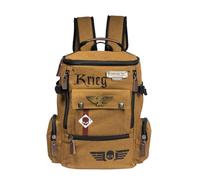 STARFORGED Warhammer 40K Astra Militarum Sac à dos, Krieg Kaki, taille | Collection de sacs à dos en toile avec des designs classiques et actualisés, un rangement rembourré pour ordinateur portable