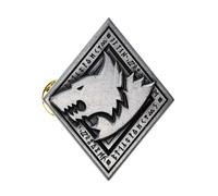 Starforged Warhammer 40K Chapter Icon Grey Knight Death Watch Space Wolves Pin's Accessoires pour homme, Acier allié, Pas de gemme