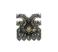 Starforged Warhammer 40K Lords of the Immaterium The Chaos Gods Mark of Ruinous Powers Pin's Badge pour homme Accessoires de bijoux, Acier allié, Pas de gemme