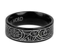 Starforged Warhammer 40K Orks & Fenrisian Wolves Leagues of Votann Bague en alliage pour homme, 9, Métal, Aucune pierre précieuse