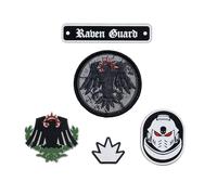 Starforged Warhammer 40K Raven Guards Set Defenders of Terra Honor Patch Collection Accessoires Cadeau Homme