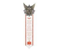 Starforged Warhammer 40K Space Marines Grey Knights Scroll Pin Heavy Badge pour homme Mode Bijoux Pin's