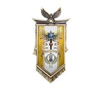 Starforged Warhammer Aimant de réfrigérateur 30 K Horus Heresy Space Marine 2 Légion Licence officielle Chaos autres poings impériaux
