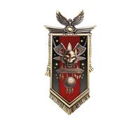 Starforged Warhammer Aimant de réfrigérateur 30 K Horus Heresy Space Marine 2 Légion Licence officielle Chaos Other-Space Wolves