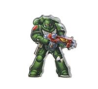 Starforged Warhammer Aimant de réfrigérateur 40 K Primaris Space Marines PSM - Dark Angels, Dark Angels, Métal non précieux, Pas de gemme
