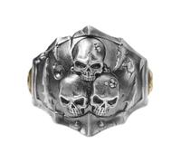 Starforged Warhammer Bague de la Peste 40 K Dominus Death Guard Accessoires Bijoux, Métal, Aucune pierre précieuse