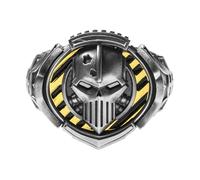 Starforged Warhammer Bague en argent 40 K The Sigil of Perturabo Iron Warriors Accessoires Bijoux, Métal, Aucune pierre précieuse