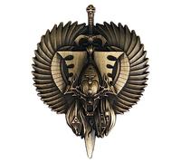 Starforged Warhammer Fantasy Battle WH40K Wrath of Khaine Sac à dos pour homme Accessoires de vêtements Broche 40 K, M, Zinc, Pas de gemme