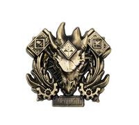 Starforged Warhammer Horus Heresy Burning Galaxy Legion Insignia Broche 30K Bijoux pour homme, Zinc, Pas de gemme