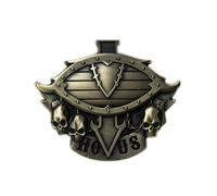 Starforged Warhammer Horus Heresy Burning Galaxy Legion Insignia Broche 30K Bijoux pour homme, Zinc, Pas de gemme