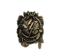 Starforged Warhammer Horus Heresy Burning Galaxy Legion Insignia Broche 30K Bijoux pour homme, Zinc, Pas de gemme