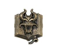 Starforged Warhammer Horus Heresy Burning Galaxy Legion Insignia Broche 30K Bijoux pour homme, Zinc, Pas de gemme