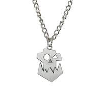 Starforged Warhammer40K Licensed Merch Collier Faction Icon Orks Alliage Pendentif 32x22mm 1PC