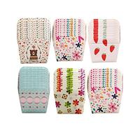 Starform 50pcs Moules à Cupcake Carrés Doublures à Cupcake Emballages de Cuisson Jetables Moules à Muffins Supports à Desserts pour Pain Muffins Mini Snack