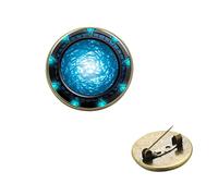 Stargate Portal Atlantis Broche Hot TV Drama Collection de haute qualité en verre imprimé 3D Rond en métal pour les fans