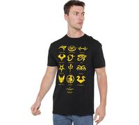 Stargate Sg-1 Sg1 Goauld Characters Unisex T Shirt, Black, Noir, XXL Mixte