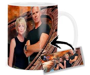 Stargate Sg-1 Sg1 Richard Dean Anderson Amanda Tapping Michael Shanks Christopher Judge Tasse Ceramique Mug