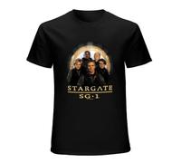 Stargate SG-1" Sg1 Team Women's Men Tee Short Sleeve T-Shirt Black L