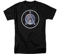 Stargate SG1 Earth Emblem T Shirt Sci-FI TV Alien Show Tee BlackBlack