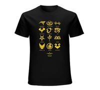 Stargate Sg1 Goauld Characters Sci-FI TV Alien Show Tee Short Sleeve T-Shirt Black XL
