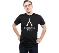 Stargate SG1 T-Shirt Vintage Stargate Atlantis Top T Shirt Universe Tee Men t Shirt Size XXL