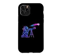 Stargazer Boy Christmas Telescope Space Coque pour iPhone 11 Pro