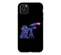 Stargazer Boy Christmas Telescope Space Coque pour iPhone 11 Pro Max