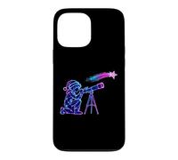 Stargazer Boy Christmas Telescope Space Coque pour iPhone 13 Pro Max