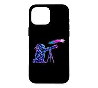 Stargazer Boy Christmas Telescope Space Coque pour iPhone 16 Pro Max