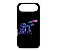 Stargazer Boy Christmas Telescope Space Coque pour iPhone Air