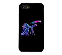 Stargazer Boy Christmas Telescope Space Coque pour iPhone SE (2020) / 7/8