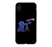 Stargazer Boy Christmas Telescope Space Coque pour iPhone XS Max