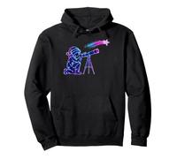 Stargazer Boy Christmas Telescope Space Sweat à Capuche