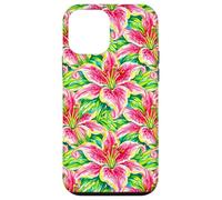 Stargazer Lily Serre de Jardin Botanique Motif Floral Coque pour iPhone 12 Mini