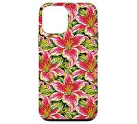 Stargazer Lily Serre de Jardin Botanique Motif Floral Coque pour iPhone 12 Mini