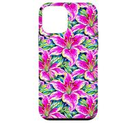Stargazer Lily Serre de Jardin Botanique Motif Floral Coque pour iPhone 12 Mini