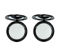 Stargazer Pack of 2 White Pressed Powder Compact
