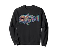 Stargazer Poisson Profond pour Aquarium Sweatshirt