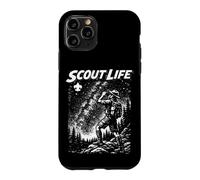 Stargazer Scout Scout Life Retro Scouting Illustration Coque pour iPhone 11 Pro