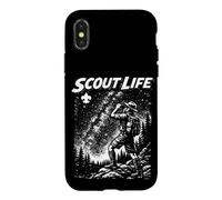 Stargazer Scout Scout Life Retro Scouting Illustration Coque pour iPhone X/XS