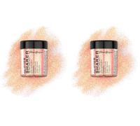 Stargazer Shaker Paillettes UV Orange (Lot de 2)
