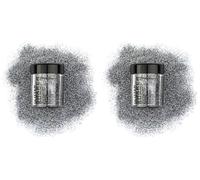 Stargazer Starlight Shaker Paillettes Argent Fusée (Lot de 2)