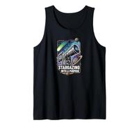 Stargazing with a Purpose Telescope Space Astronomy Design Débardeur