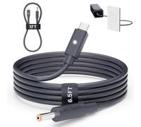 STARGEAR Starlink Lot de 2 mini câbles d'alimentation USB C vers CC compatibles avec mini routeur, Plug and Play PD 9 V, remplacement pour kit Internet Starlink