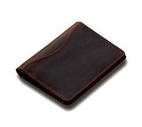 STARHIDE Portefeuille minimaliste en cuir fin pour homme et femme - Blocage RFID, design compact et élégant, peut contenir jusqu'à 08 cartes - Parfait pour les voyages et une utilisation quotidienne,